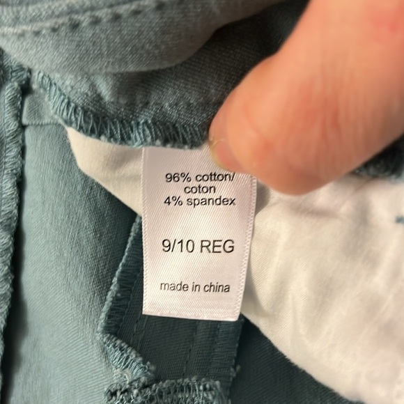 Maurice’s SMART Women's Blue Chino Pants size 9/10 Regular - Picture 8 of 10